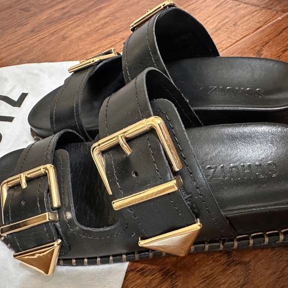 SCHUTZ Naomi Sporty Slide Sandals - Picture 7 of 9